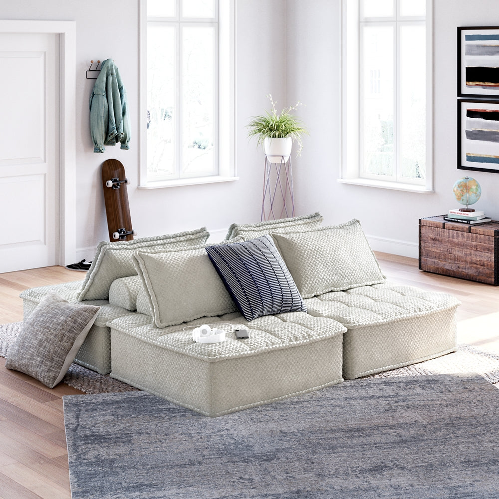 Modular floor cushion sofa hotsell