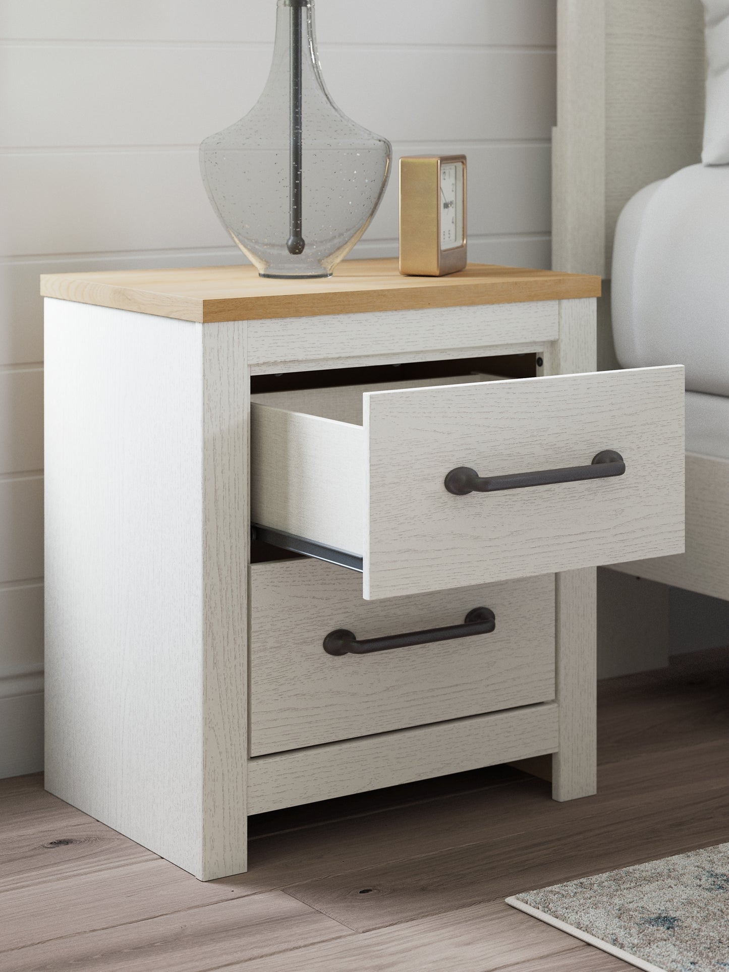 Linnocreek Two Drawer Night Stand