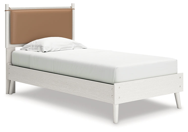 Aprilyn Twin Panel Bed with Dresser