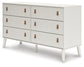 Aprilyn Twin Panel Bed with Dresser, Chest and Nightstand