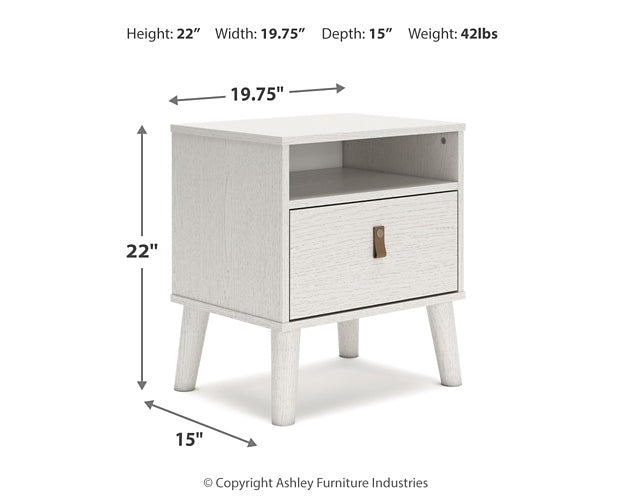 Aprilyn Full Bookcase Bed with Dresser and 2 Nightstands